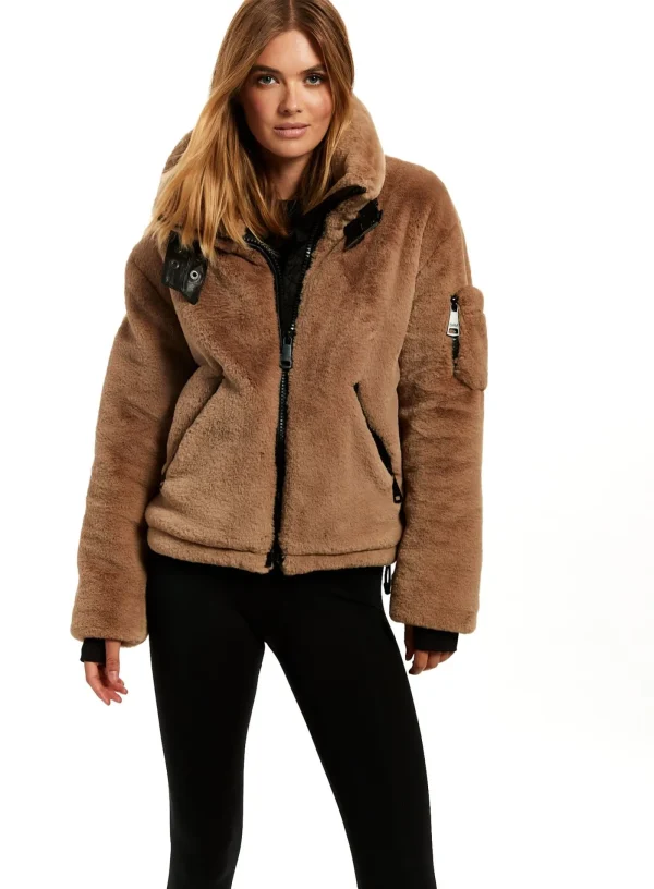 Women SAM. Vegan Leather & Faux Fur-Faux Fur Denver