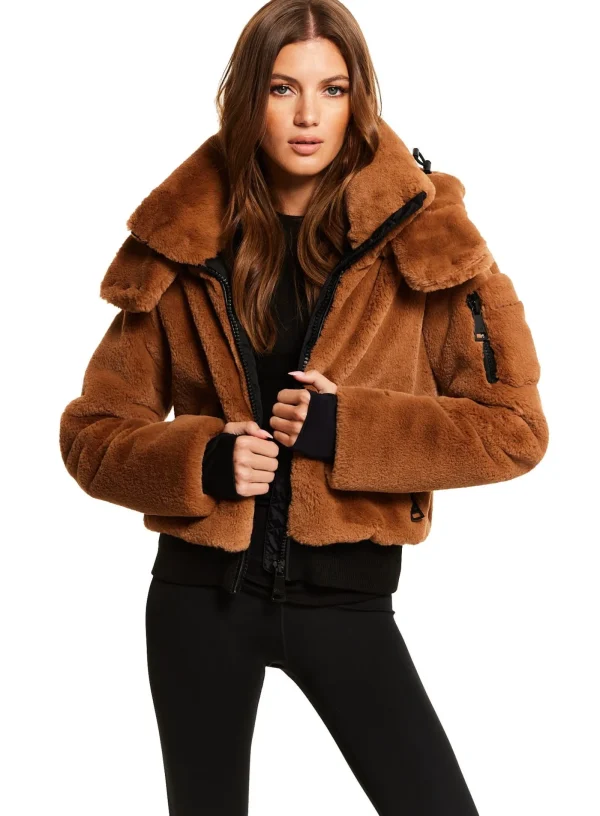 Women SAM. Vegan Leather & Faux Fur-Faux Fur Nala