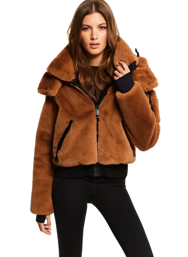 Women SAM. Vegan Leather & Faux Fur-Faux Fur Nala
