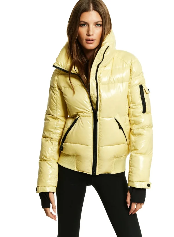 Women SAM. Down Without Trim-Freestyle Bomber