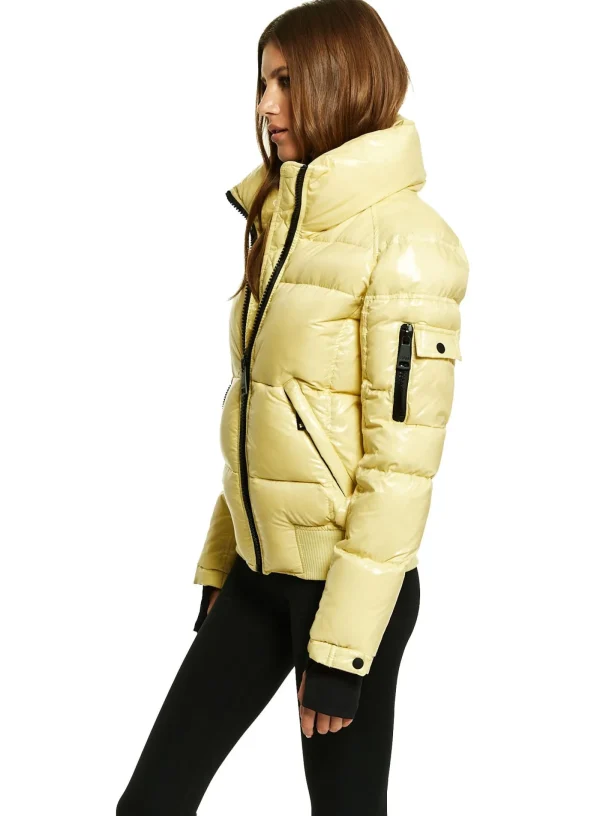 Women SAM. Down Without Trim-Freestyle Bomber