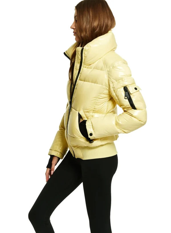 Women SAM. Down Without Trim-Freestyle Bomber