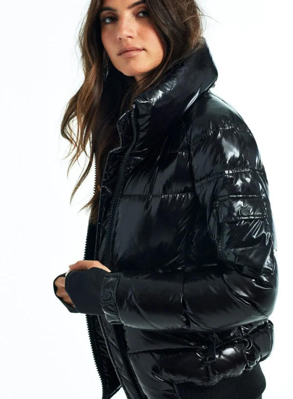 Women SAM. Down Without Trim-Freestyle Bomber