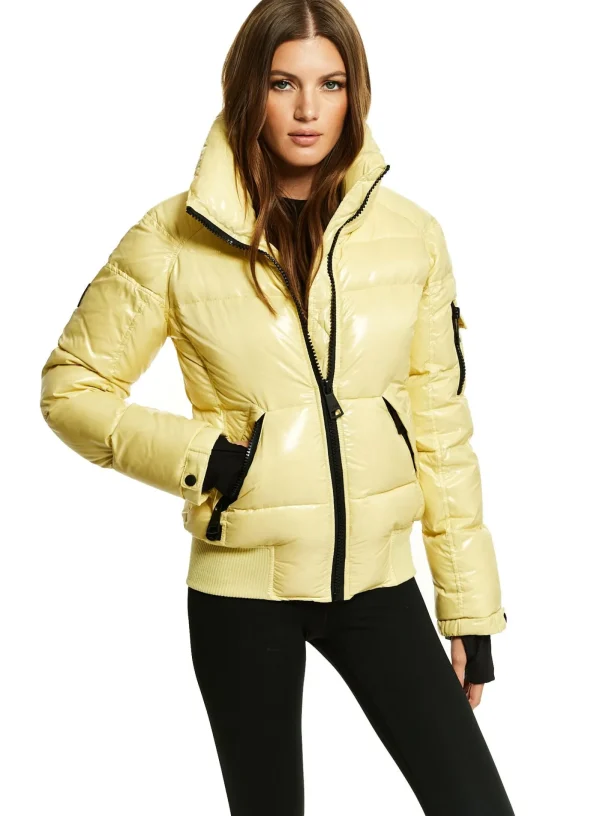 Women SAM. Down Without Trim-Freestyle Bomber