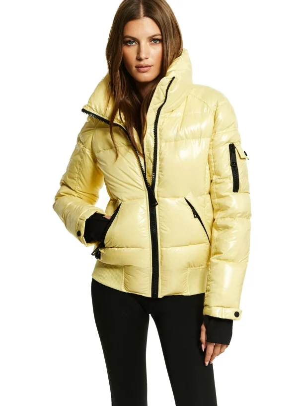Women SAM. Down Without Trim-Freestyle Bomber