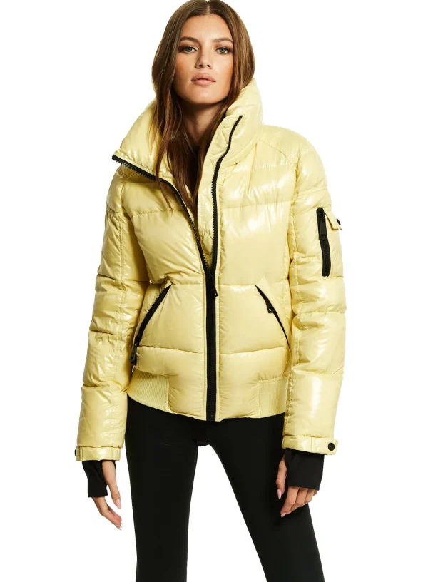 Women SAM. Down Without Trim-Freestyle Bomber