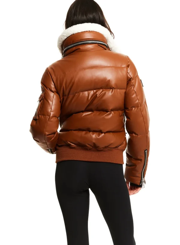 Women SAM. Vegan Leather & Faux Fur-Vegan Leather Allegra